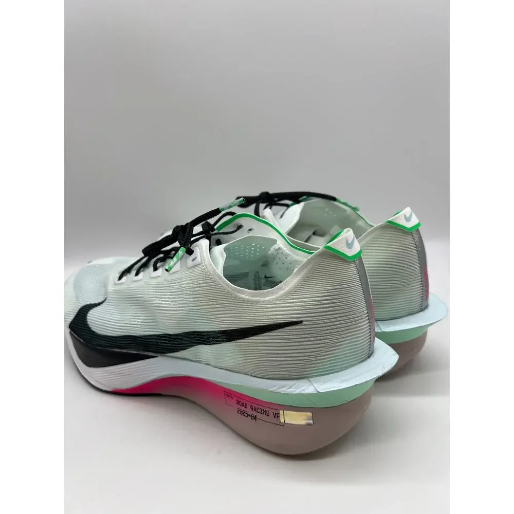 Nike ZoomX Vaporfly Next% 4 White Hyper Pink HF6414-101 Men's Size 11.5